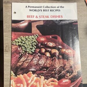 VTG 1984 Beef & Steak Dishes Recipe Booklet